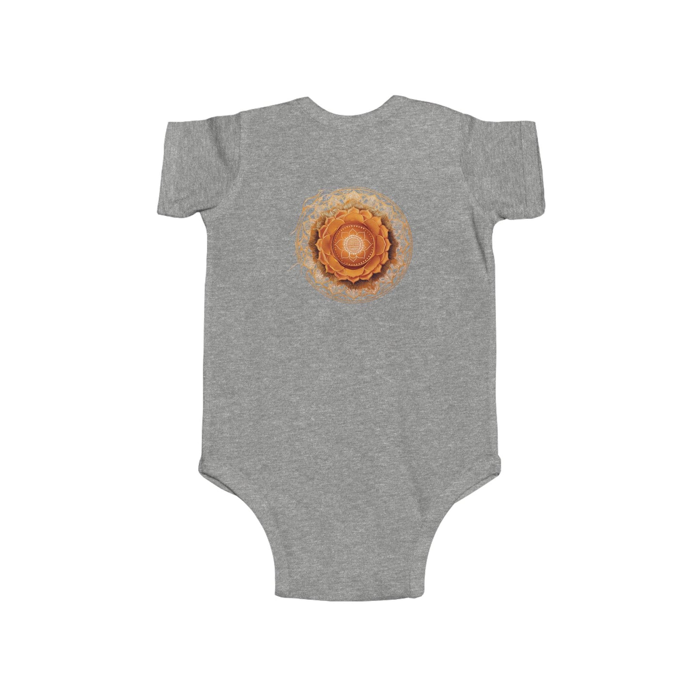 Chakra Infant Bodysuit, Baby Onesie, Newborn Romper, Spiritual Baby Gift, Yoga Baby Clothes, Meditation Onesie