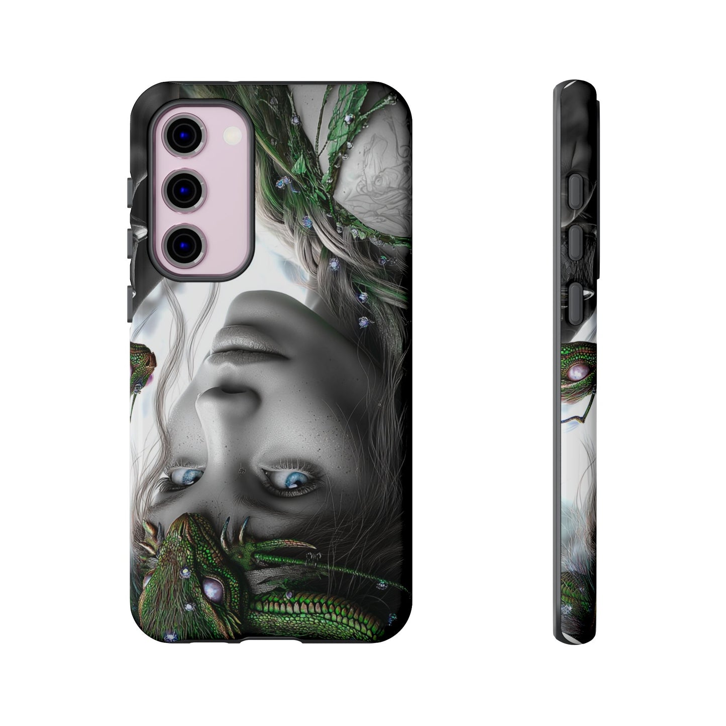Phone Case with Enchanted Fairy Design, Phone Cover, Magical Gift for Women, Boho Style, Nature Lovers, Unique Art