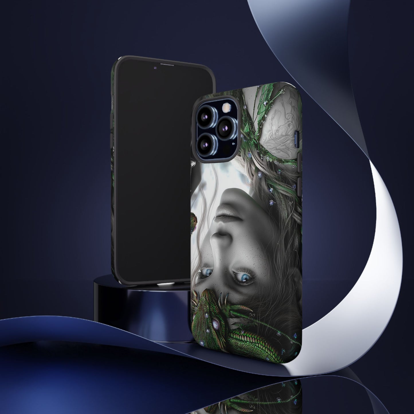 Phone Case with Enchanted Fairy Design, Phone Cover, Magical Gift for Women, Boho Style, Nature Lovers, Unique Art