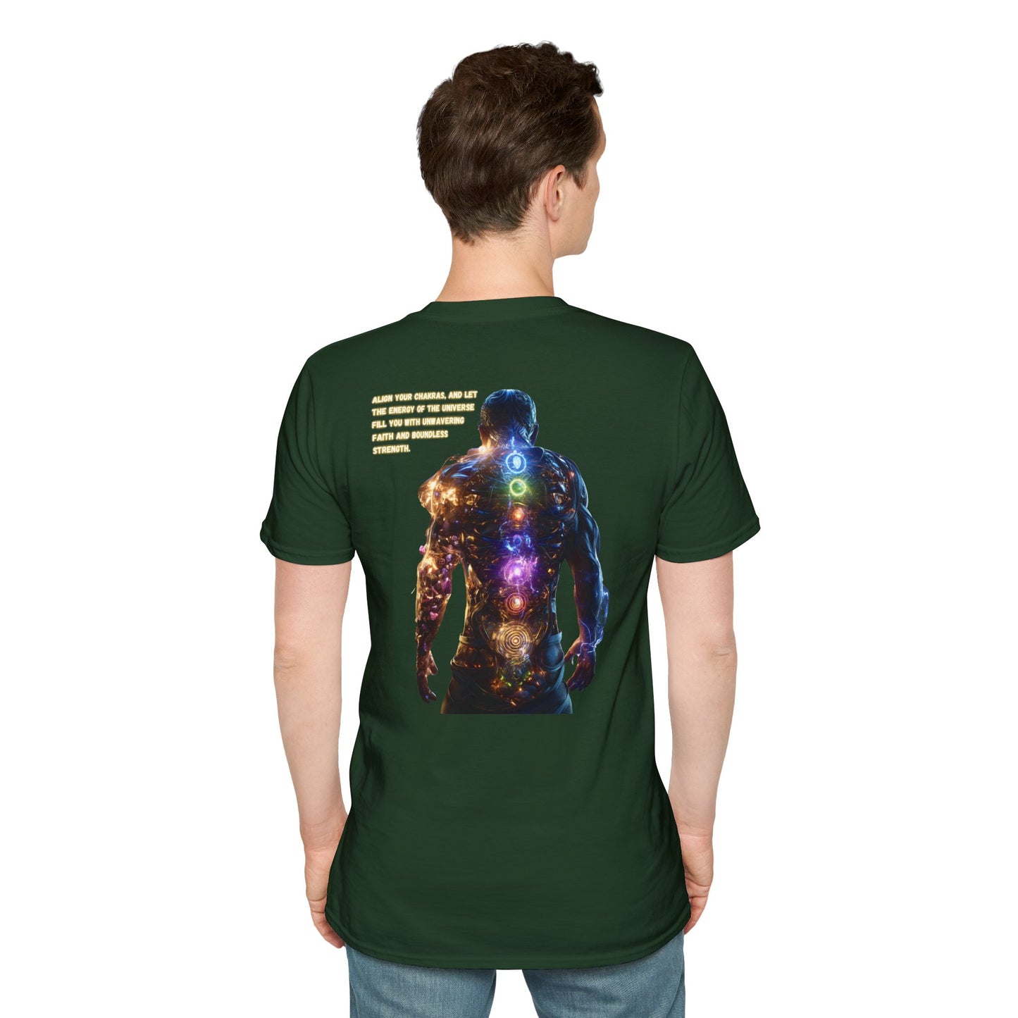 Chakras T-Shirt, Energy Healing Tee, Spiritual Top, Meditation Shirt, Yoga Clothing, Reiki Apparel