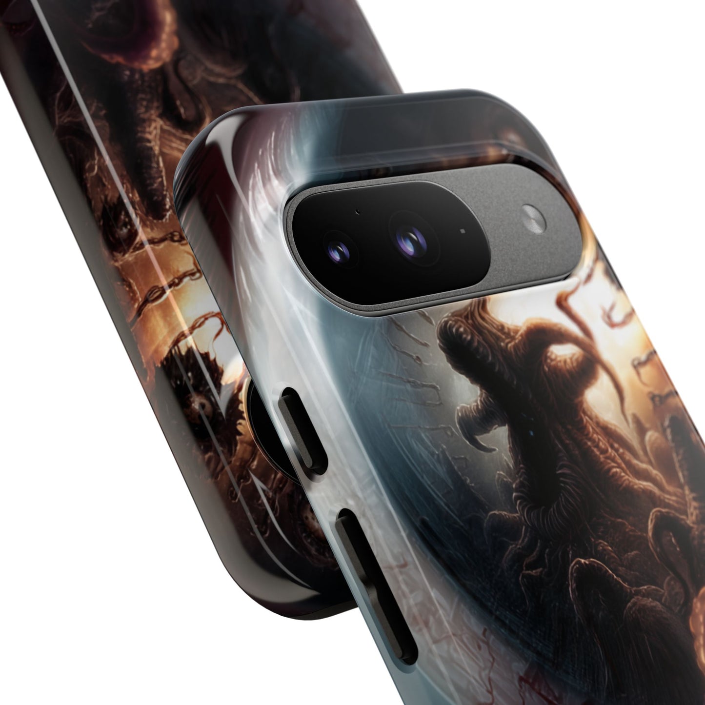 Phone Case: Cosmic Horror Design, Tough Phone Case, Unique Tech Accessory, Gifts for Sci-Fi Lovers, Halloween Decor