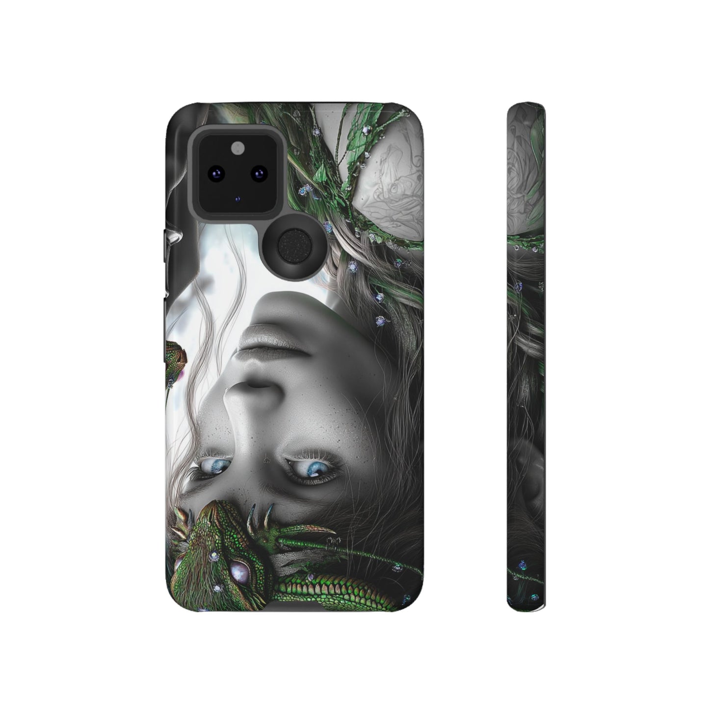 Phone Case with Enchanted Fairy Design, Phone Cover, Magical Gift for Women, Boho Style, Nature Lovers, Unique Art