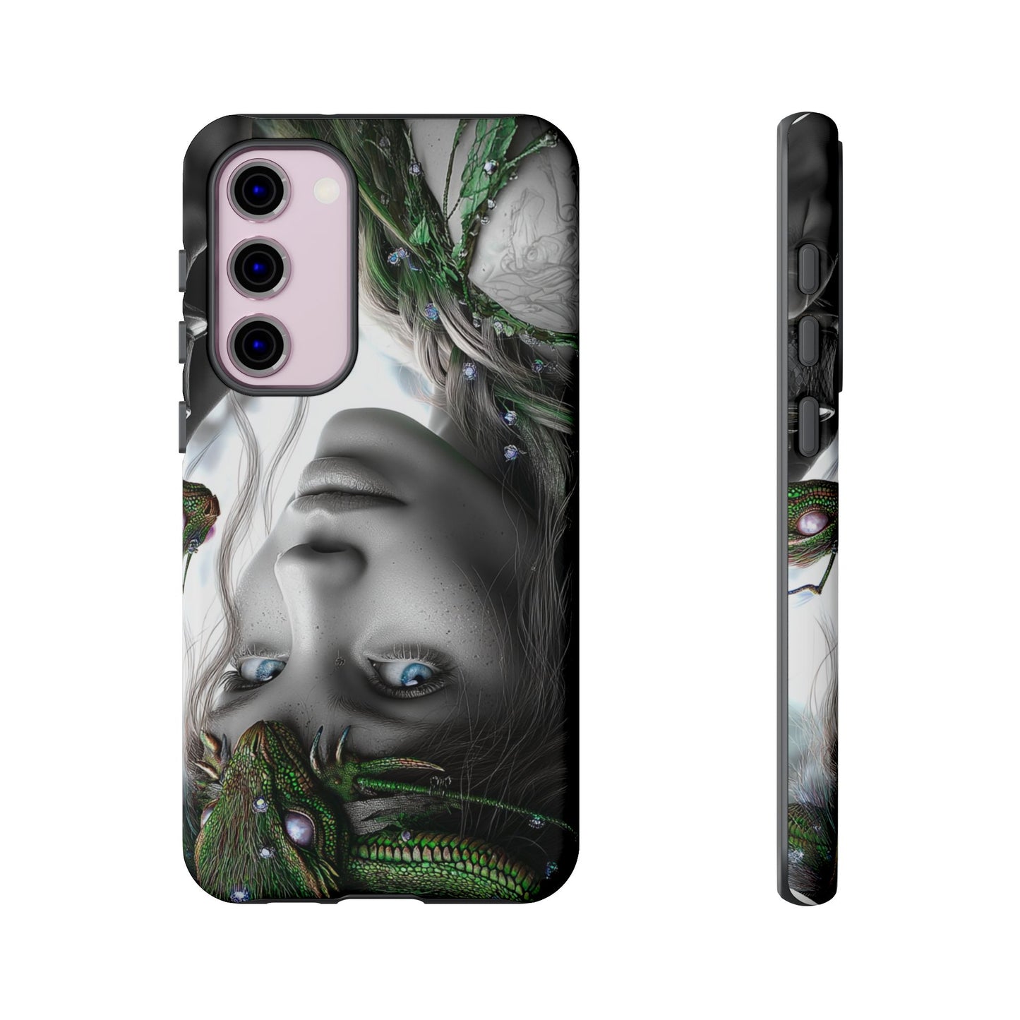 Phone Case with Enchanted Fairy Design, Phone Cover, Magical Gift for Women, Boho Style, Nature Lovers, Unique Art