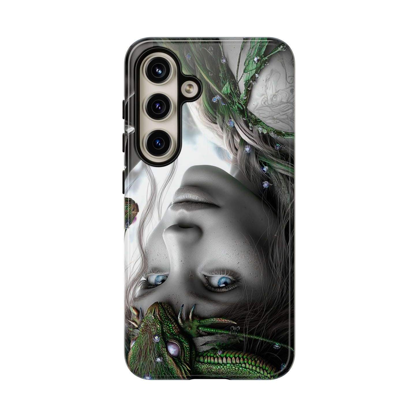 Phone Case with Enchanted Fairy Design, Phone Cover, Magical Gift for Women, Boho Style, Nature Lovers, Unique Art