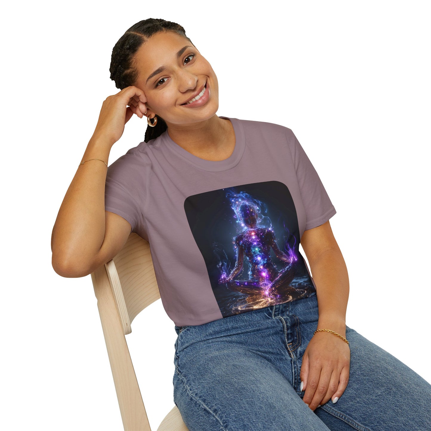 Chakras T-Shirt, Energy Healing Tee, Spiritual Top, Meditation Shirt, Yoga Clothing, Reiki Apparel