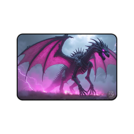 Epic Fantasy Dragon Desk Mat - Gaming Accessory, Office Decor, Unique Gift for Gamers, Fantasy Lovers, Home Office