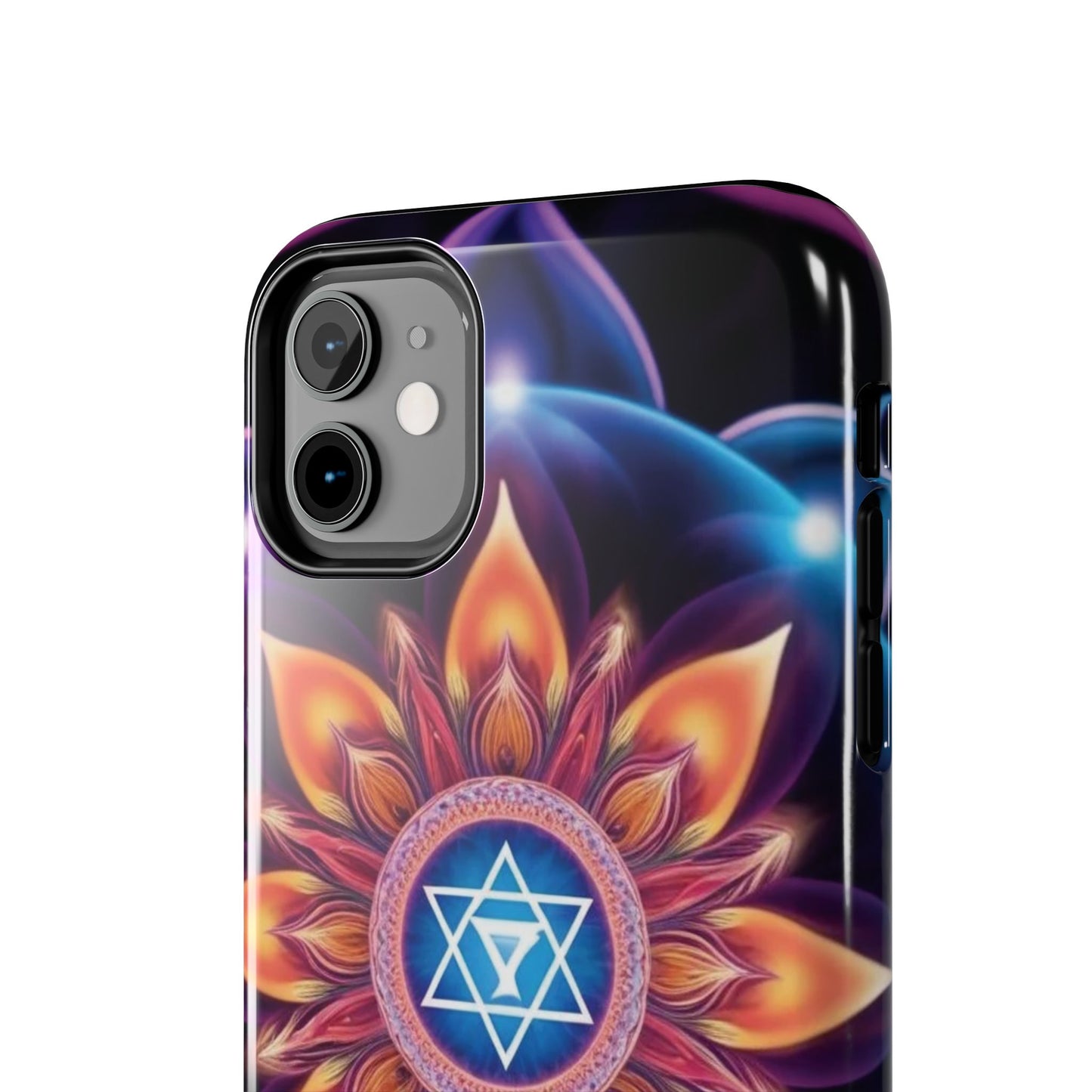 Bohemian Mandala Tough Phone Case | Vibrant Art Design, Protective Cover, Gift for Her, Spiritual Decor, Trendy Phone Accessory