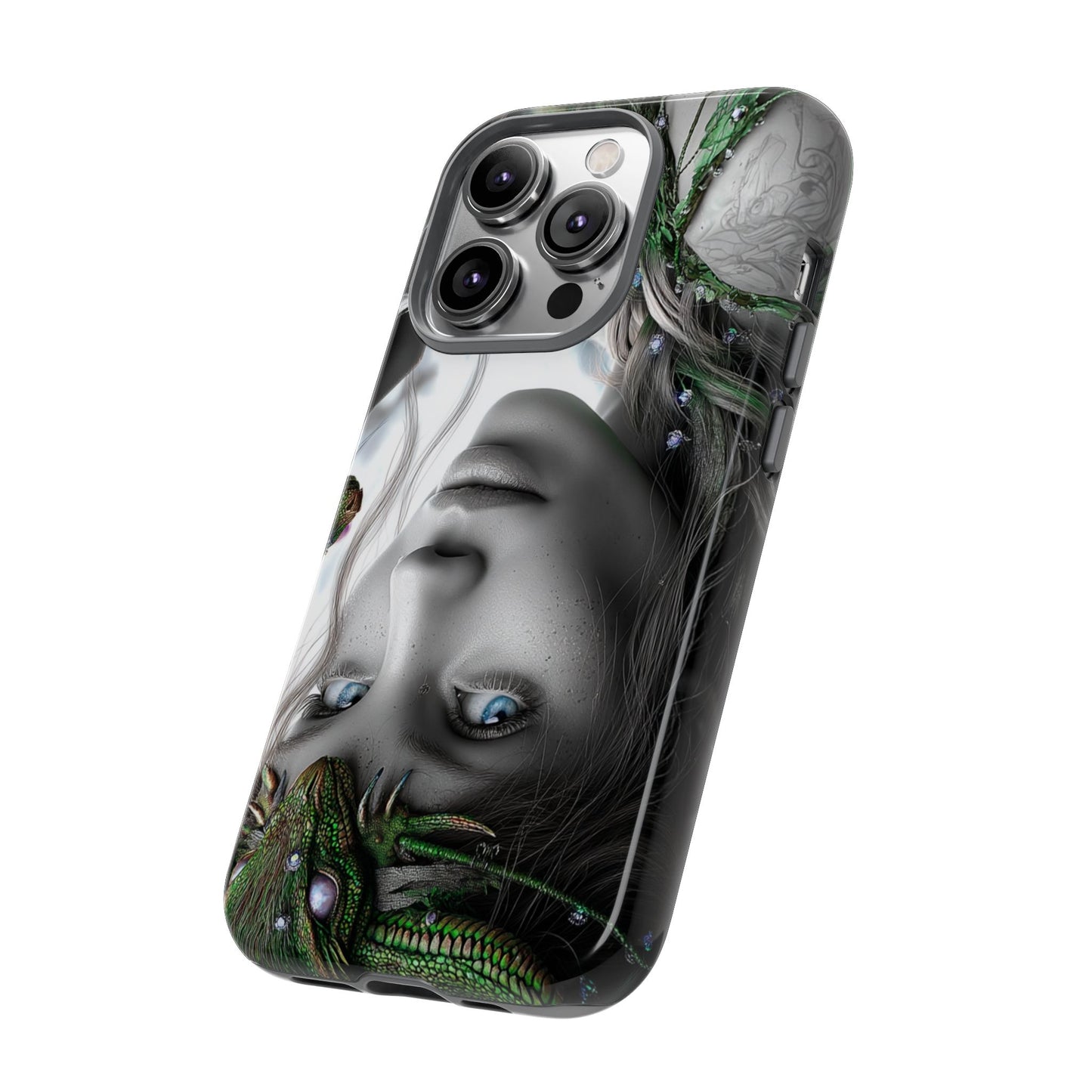 Phone Case with Enchanted Fairy Design, Phone Cover, Magical Gift for Women, Boho Style, Nature Lovers, Unique Art
