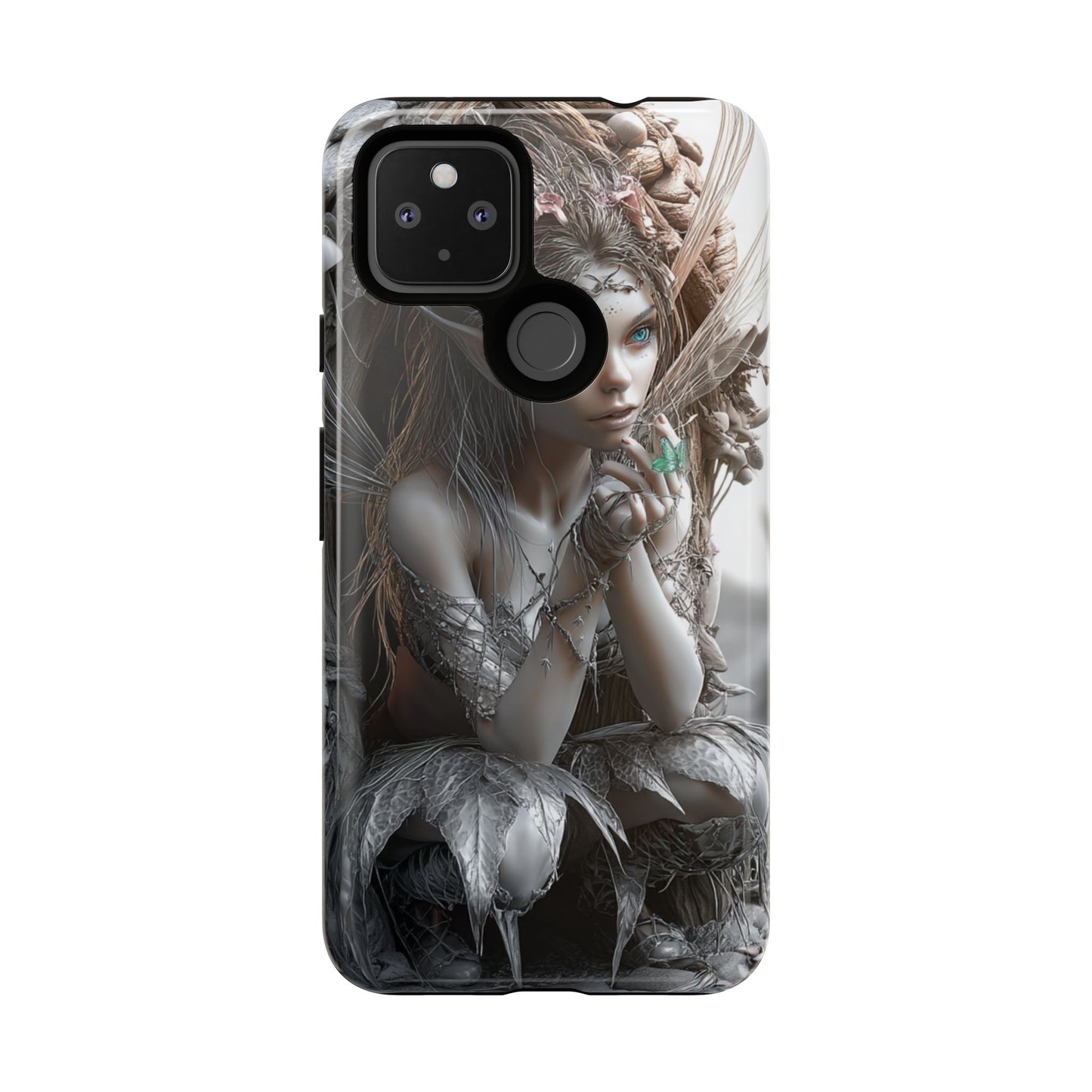 Fantasy Phone Case with Enchanted Fairy Design, Phone Cover, Magical Gift for Women, Boho Style, Nature Lovers, Unique Art