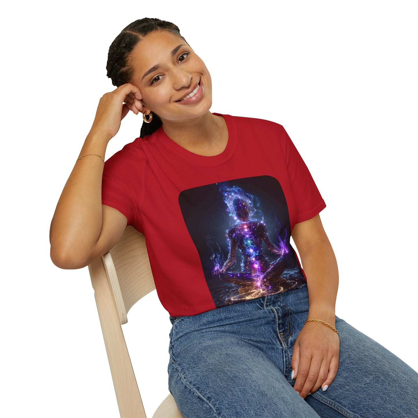 Chakras T-Shirt, Energy Healing Tee, Spiritual Top, Meditation Shirt, Yoga Clothing, Reiki Apparel