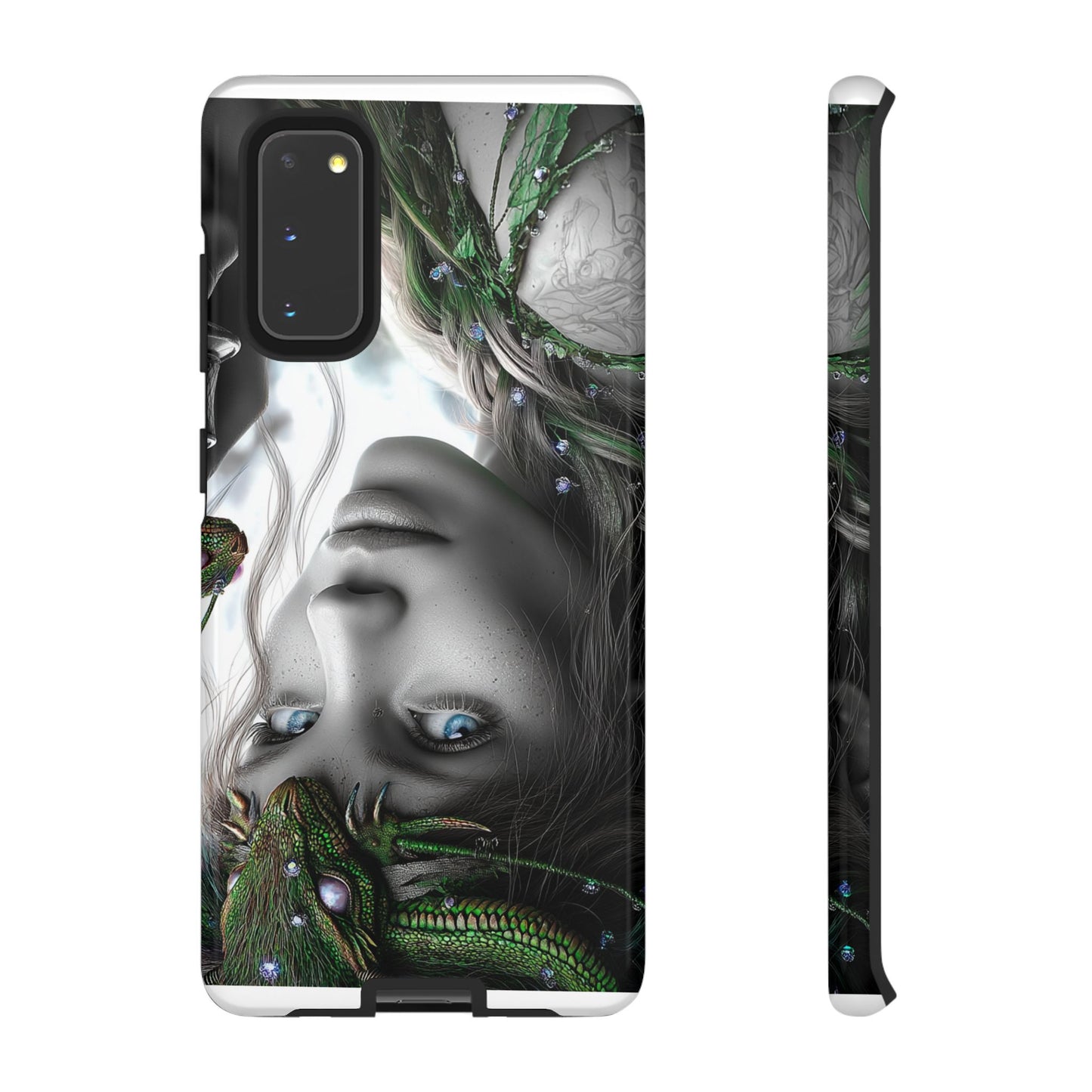 Phone Case with Enchanted Fairy Design, Phone Cover, Magical Gift for Women, Boho Style, Nature Lovers, Unique Art