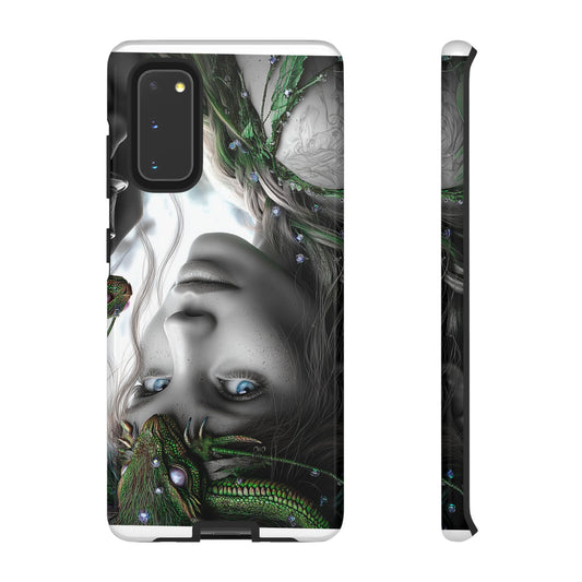 Phone Case with Enchanted Fairy Design, Phone Cover, Magical Gift for Women, Boho Style, Nature Lovers, Unique Art