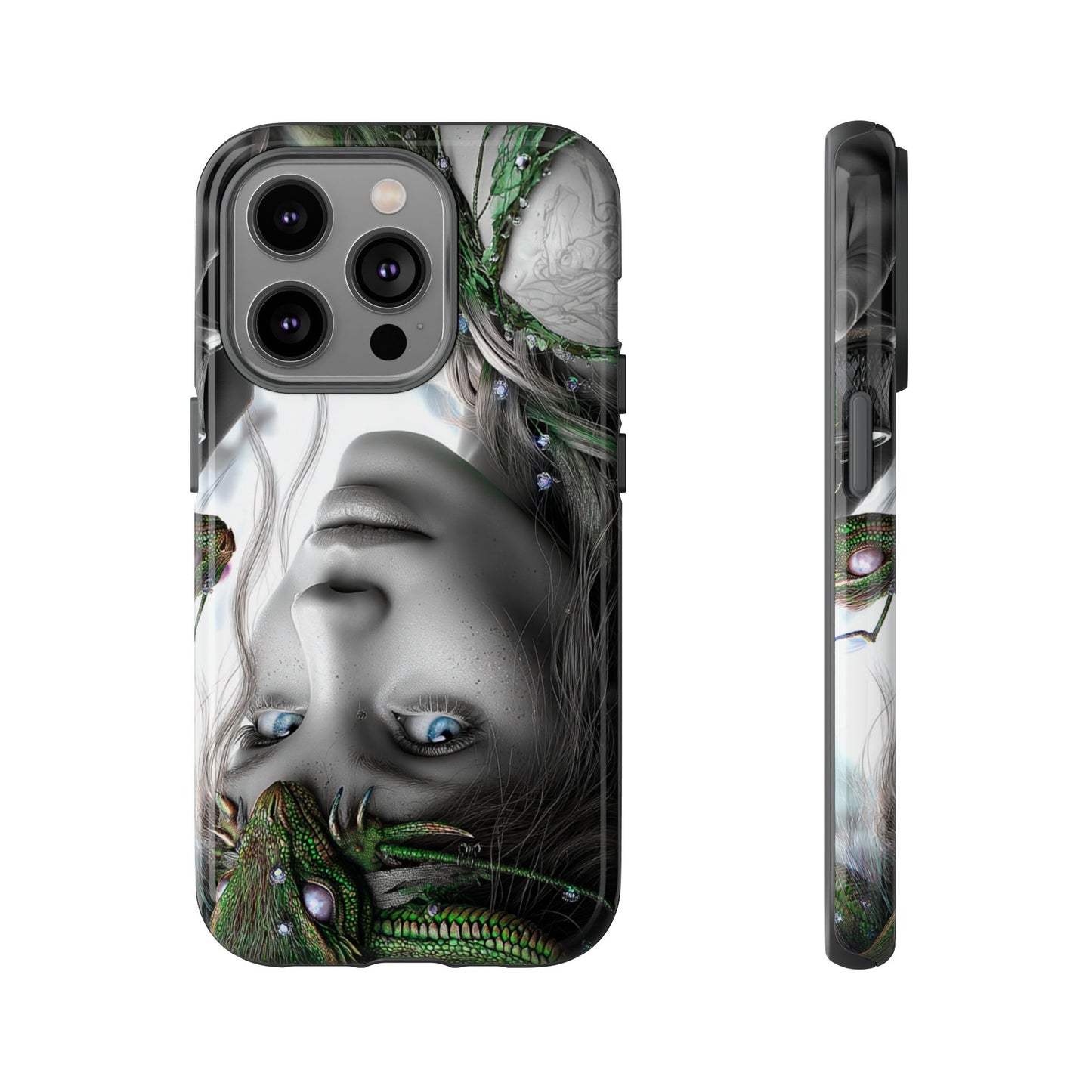 Phone Case with Enchanted Fairy Design, Phone Cover, Magical Gift for Women, Boho Style, Nature Lovers, Unique Art