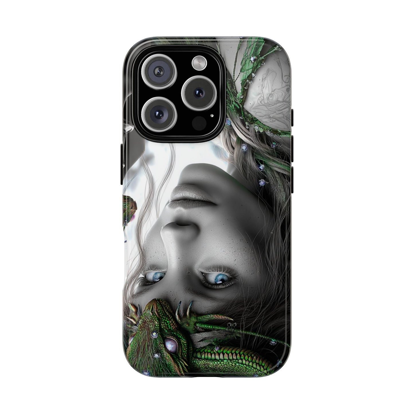Phone Case with Enchanted Fairy Design, Phone Cover, Magical Gift for Women, Boho Style, Nature Lovers, Unique Art