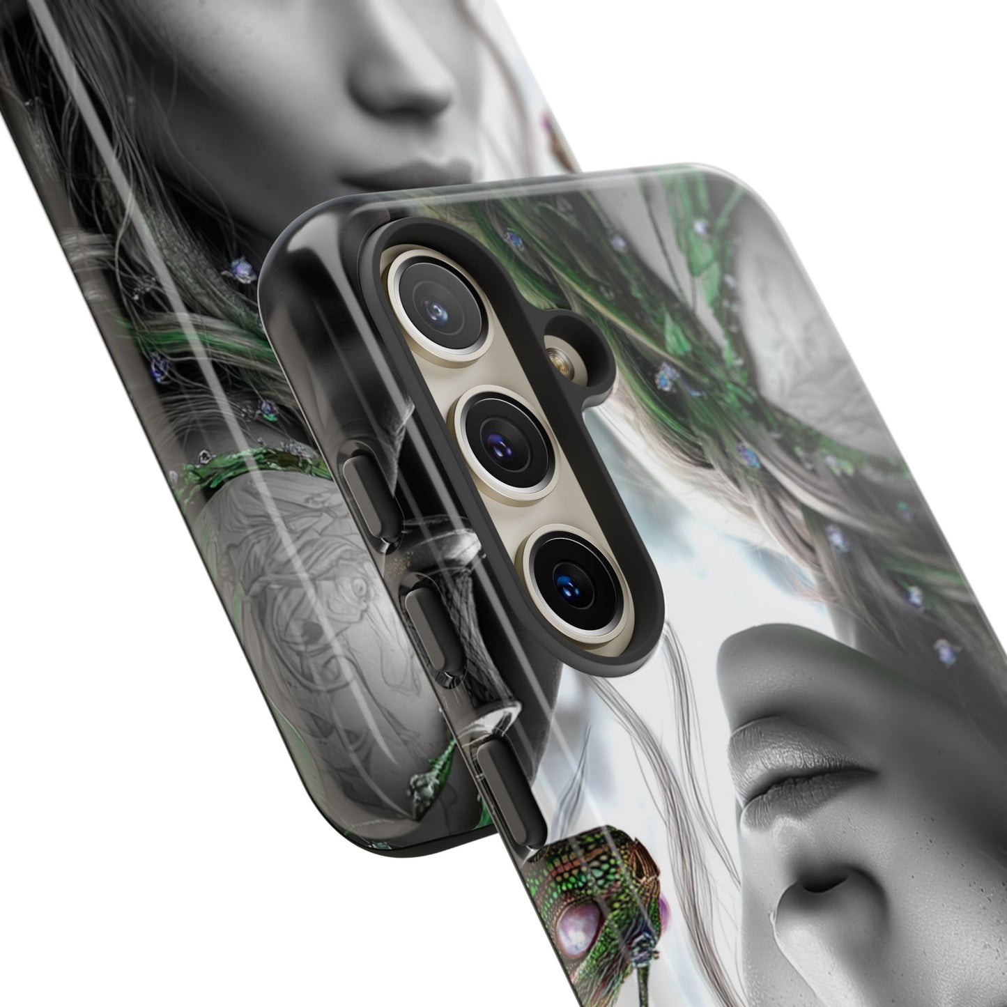 Phone Case with Enchanted Fairy Design, Phone Cover, Magical Gift for Women, Boho Style, Nature Lovers, Unique Art
