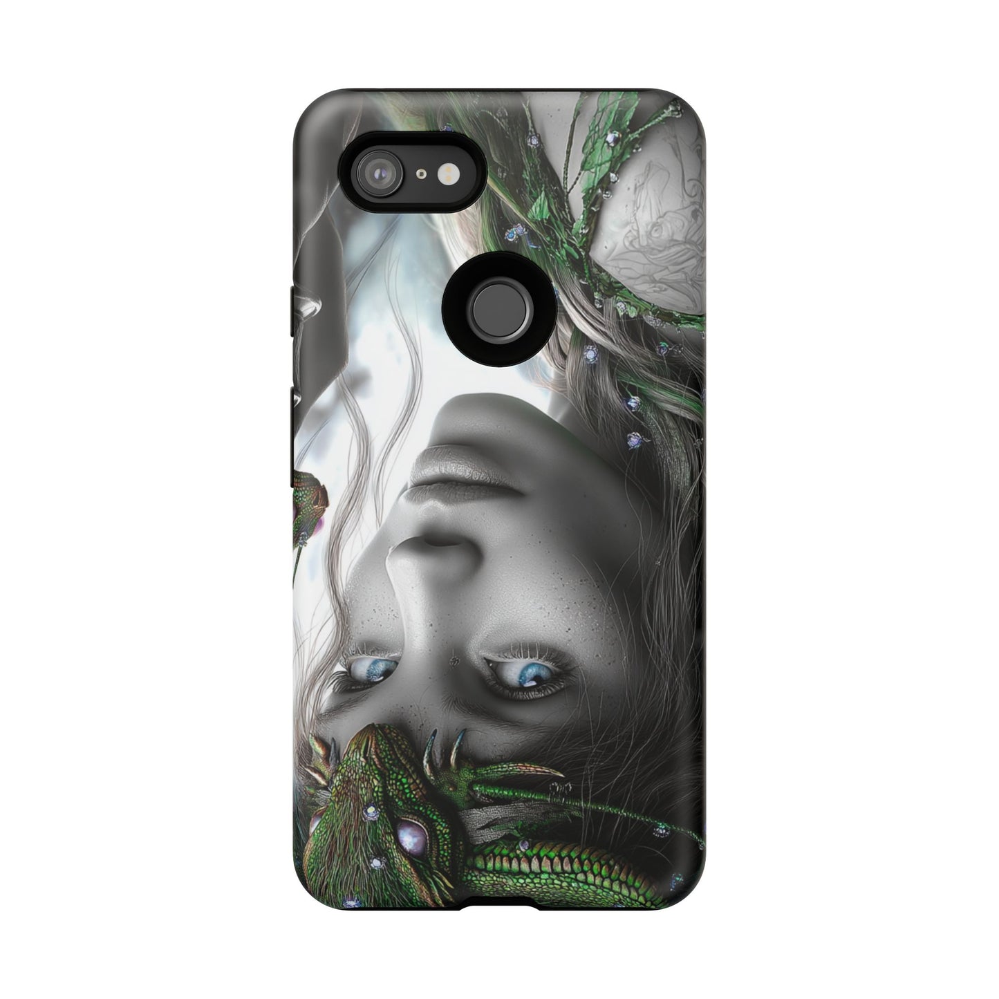 Phone Case with Enchanted Fairy Design, Phone Cover, Magical Gift for Women, Boho Style, Nature Lovers, Unique Art