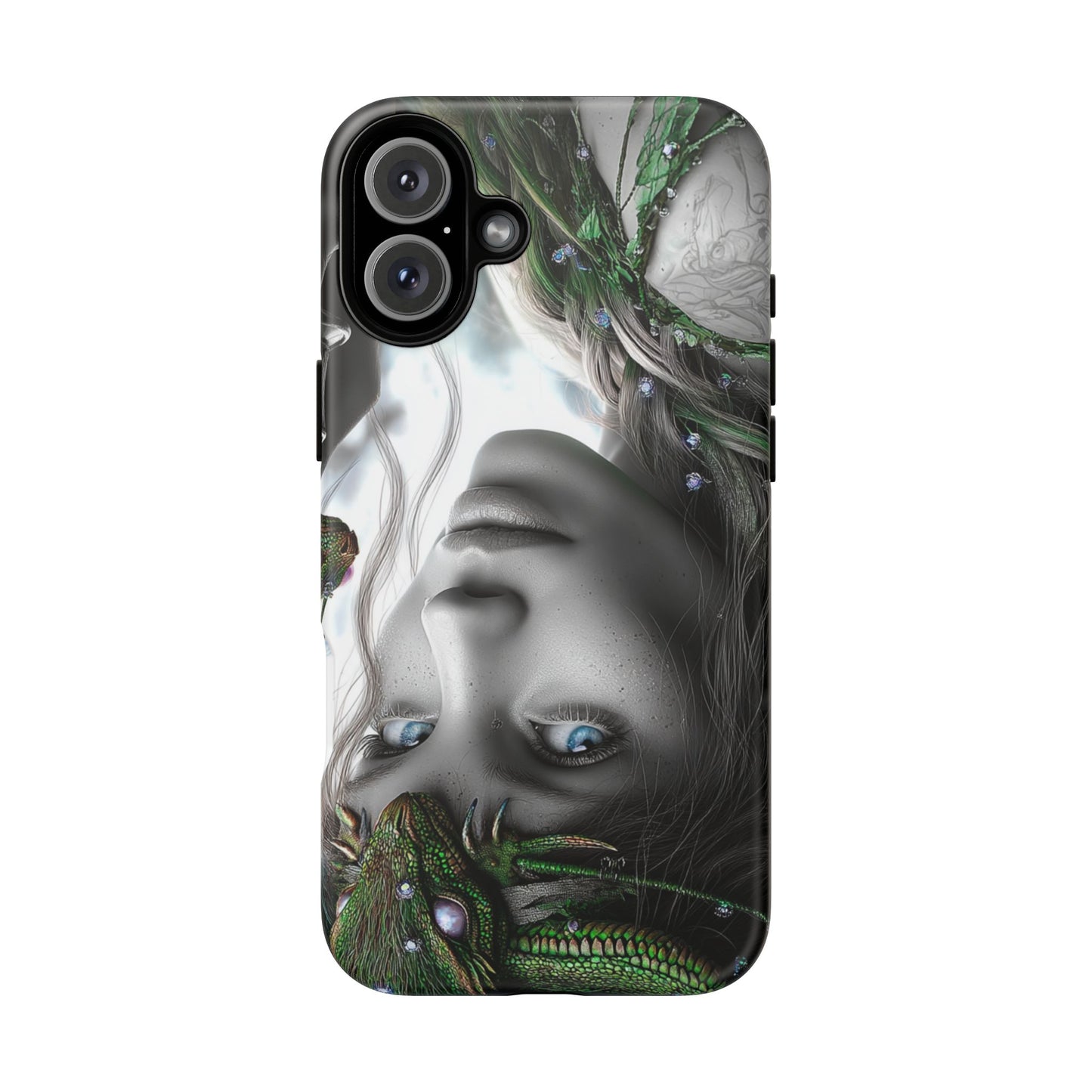 Phone Case with Enchanted Fairy Design, Phone Cover, Magical Gift for Women, Boho Style, Nature Lovers, Unique Art