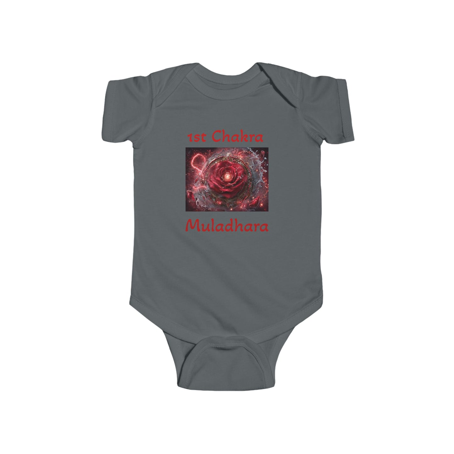 Chakra Infant Bodysuit, New Age Baby Shower Gift, Reiki Energy Healing Baby Outfit, Rainbow Chakra Onesie, Spiritual Baby Clothes, Yoga Baby