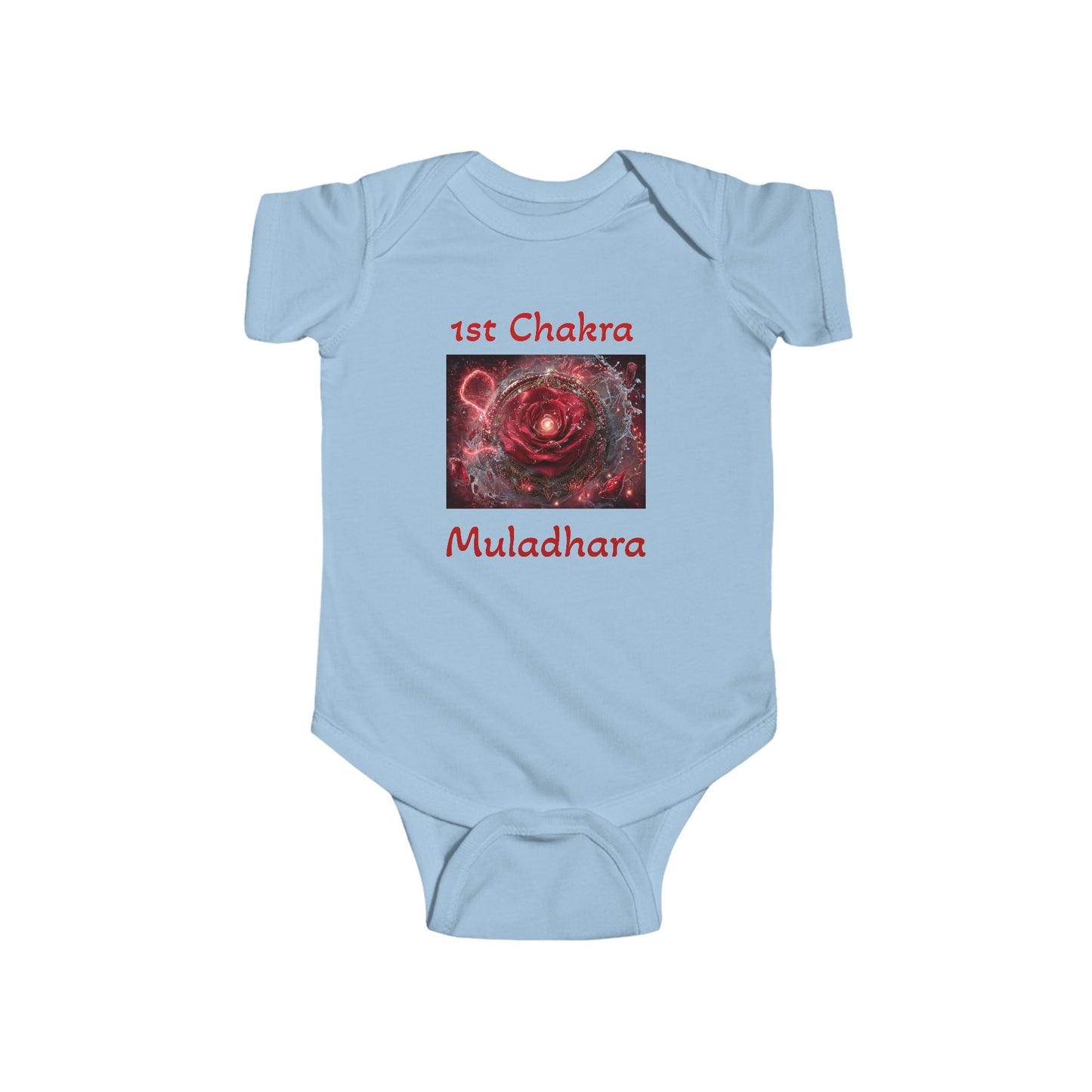 Chakra Infant Bodysuit, New Age Baby Shower Gift, Reiki Energy Healing Baby Outfit, Rainbow Chakra Onesie, Spiritual Baby Clothes, Yoga Baby