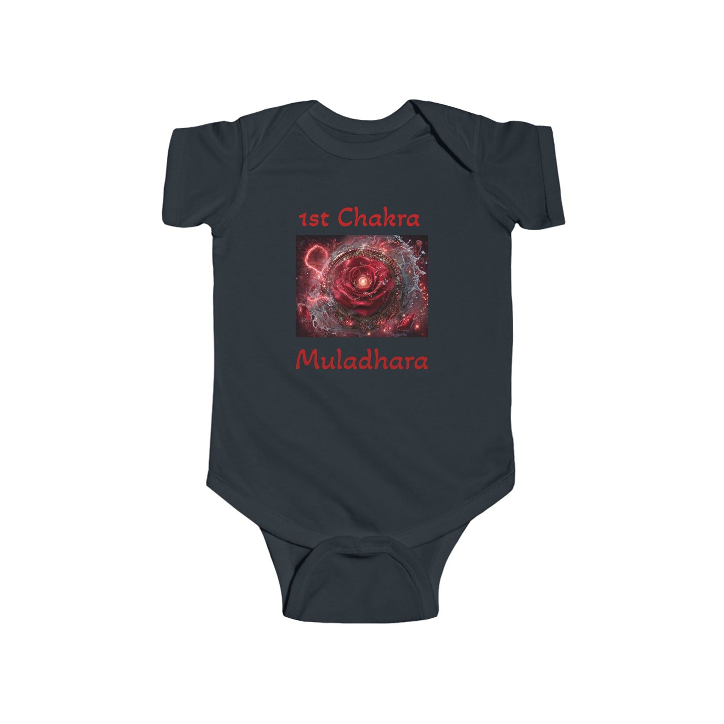 Chakra Infant Bodysuit, New Age Baby Shower Gift, Reiki Energy Healing Baby Outfit, Rainbow Chakra Onesie, Spiritual Baby Clothes, Yoga Baby