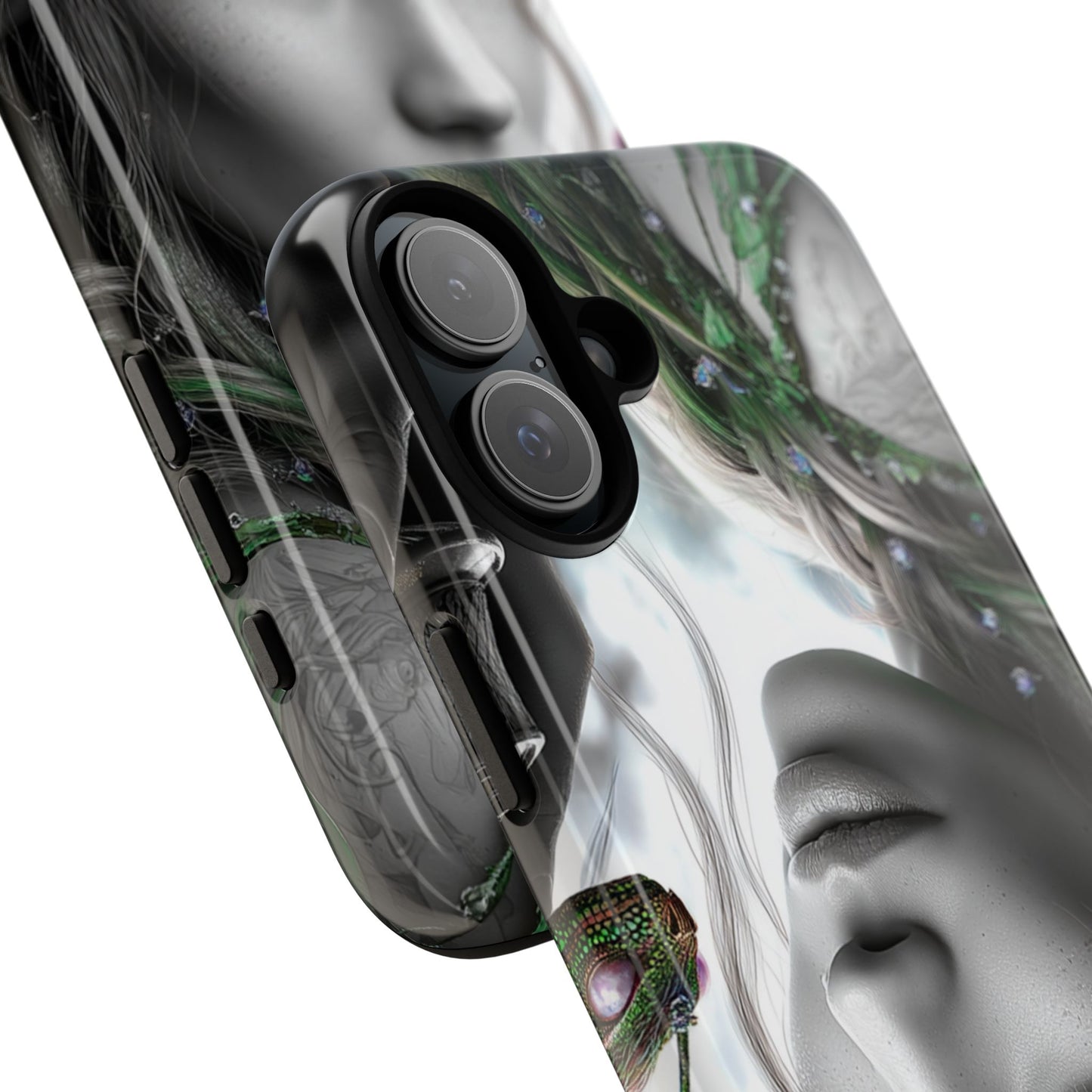 Phone Case with Enchanted Fairy Design, Phone Cover, Magical Gift for Women, Boho Style, Nature Lovers, Unique Art