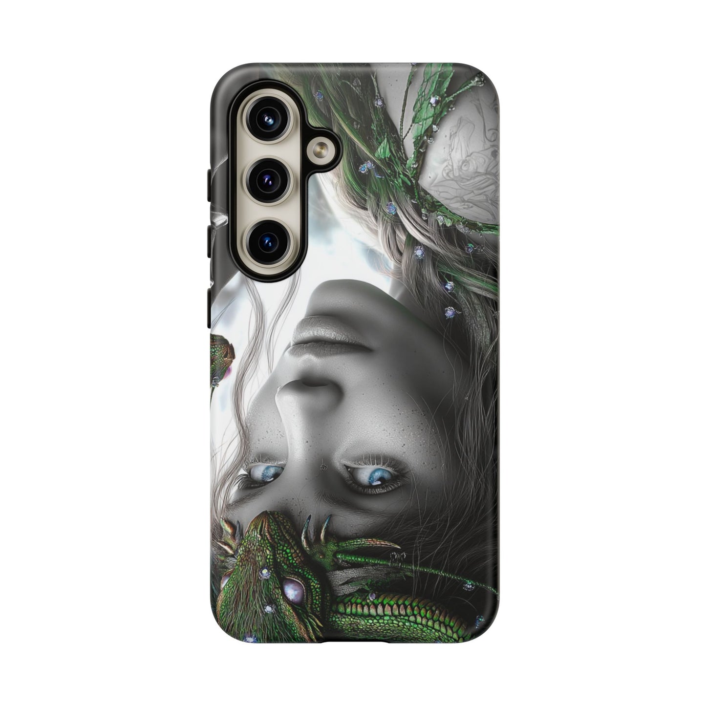 Phone Case with Enchanted Fairy Design, Phone Cover, Magical Gift for Women, Boho Style, Nature Lovers, Unique Art