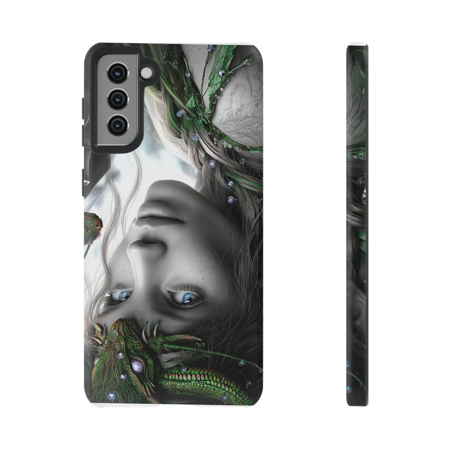 Phone Case with Enchanted Fairy Design, Phone Cover, Magical Gift for Women, Boho Style, Nature Lovers, Unique Art