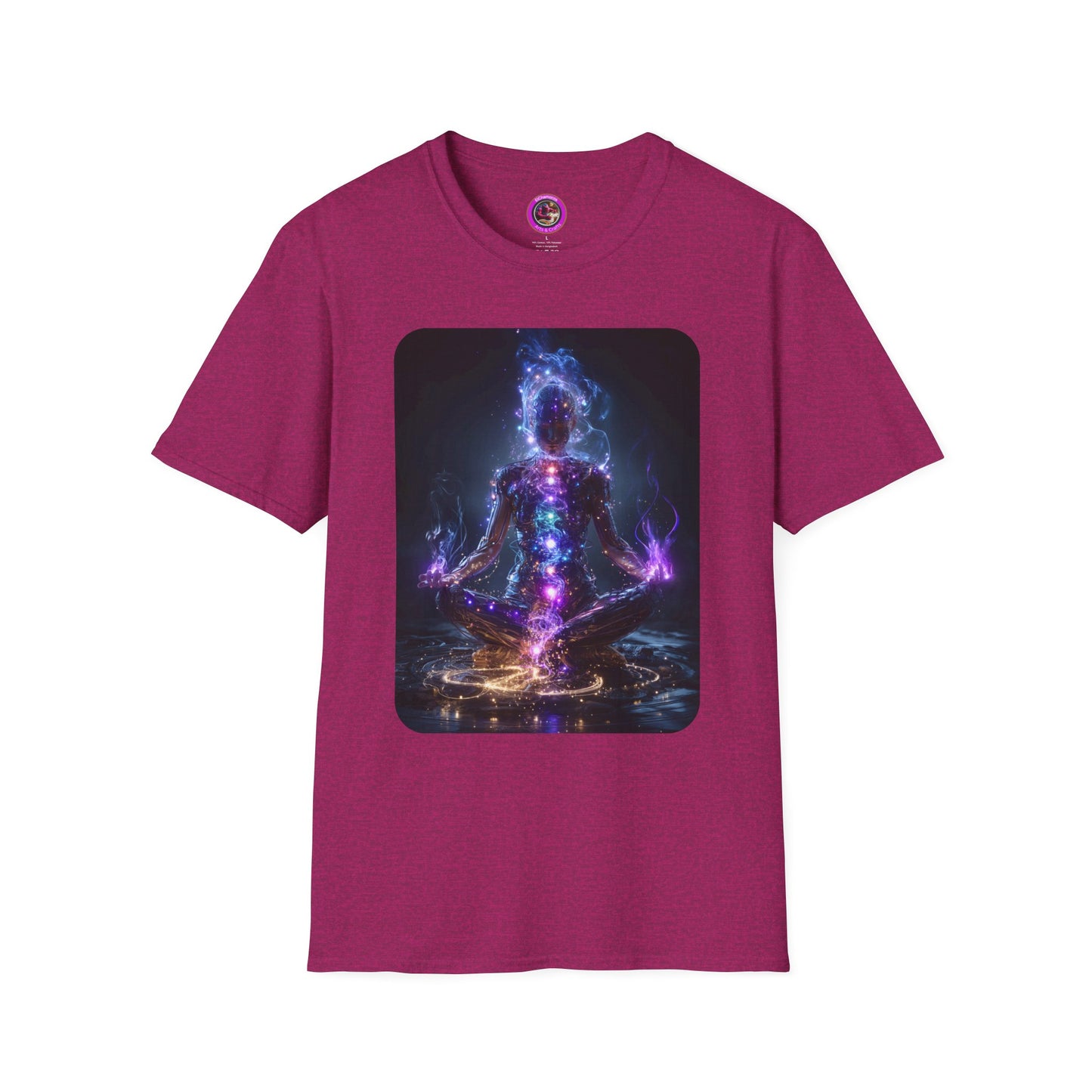 Chakras T-Shirt, Energy Healing Tee, Spiritual Top, Meditation Shirt, Yoga Clothing, Reiki Apparel
