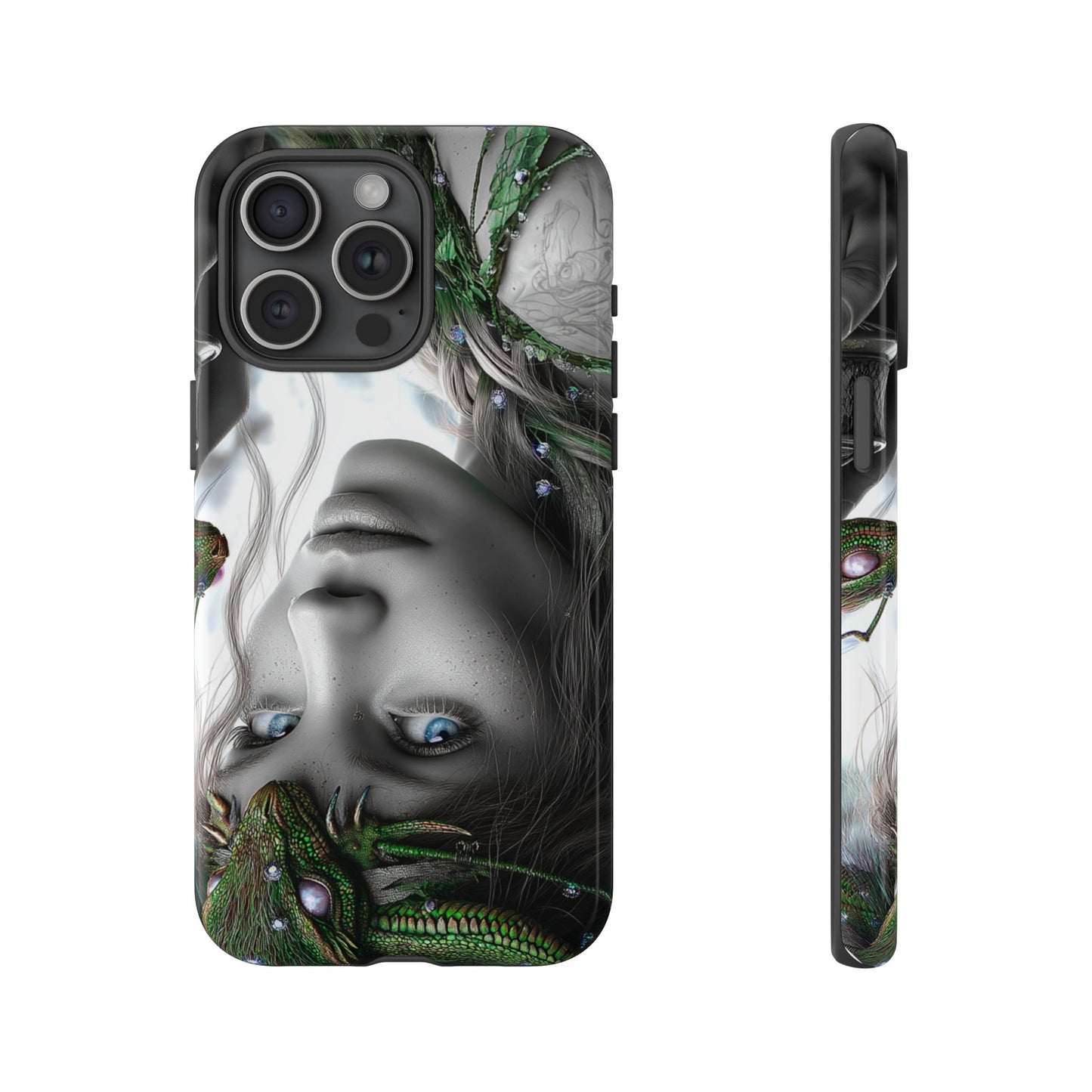 Phone Case with Enchanted Fairy Design, Phone Cover, Magical Gift for Women, Boho Style, Nature Lovers, Unique Art