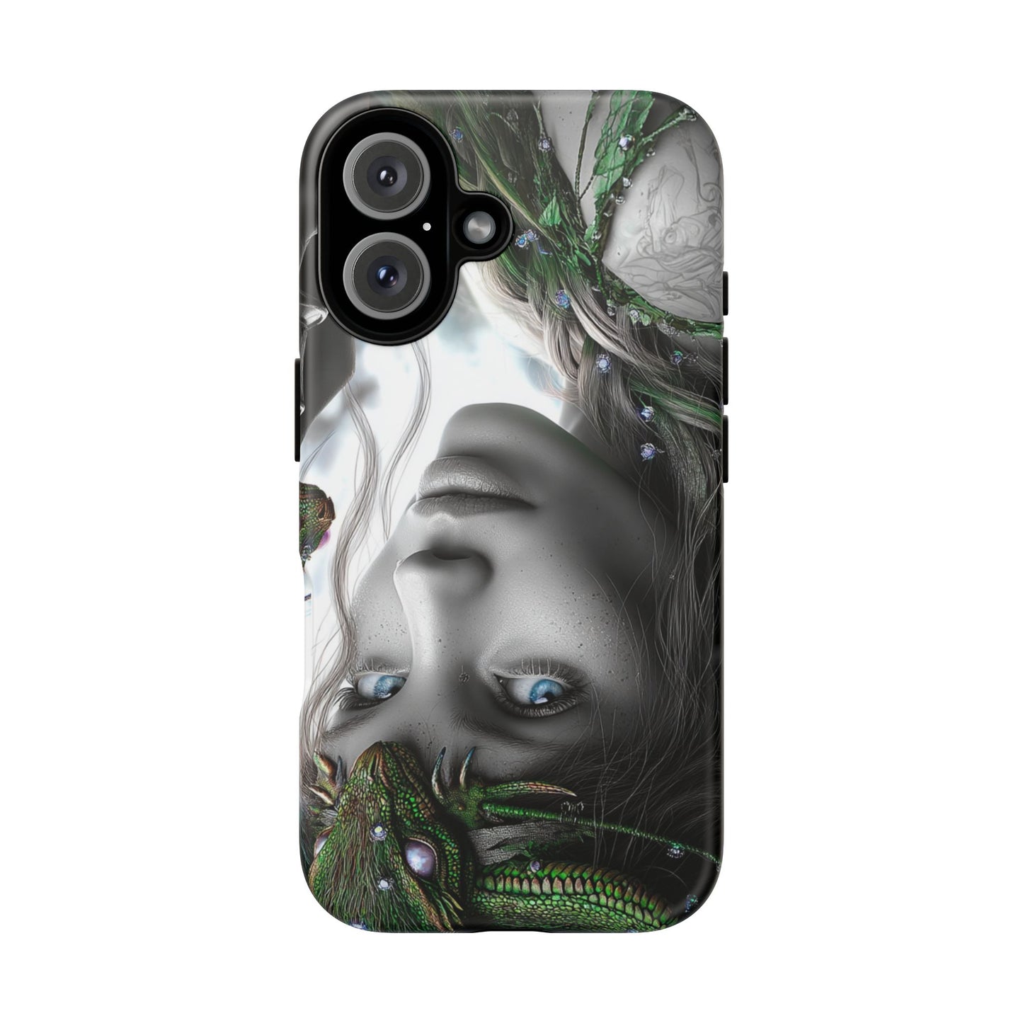 Phone Case with Enchanted Fairy Design, Phone Cover, Magical Gift for Women, Boho Style, Nature Lovers, Unique Art