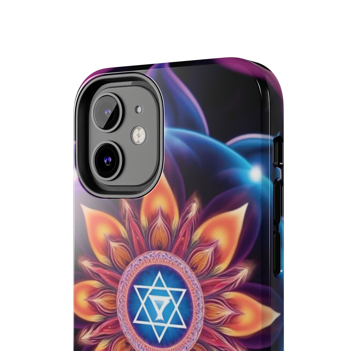 Bohemian Mandala Tough Phone Case | Vibrant Art Design, Protective Cover, Gift for Her, Spiritual Decor, Trendy Phone Accessory