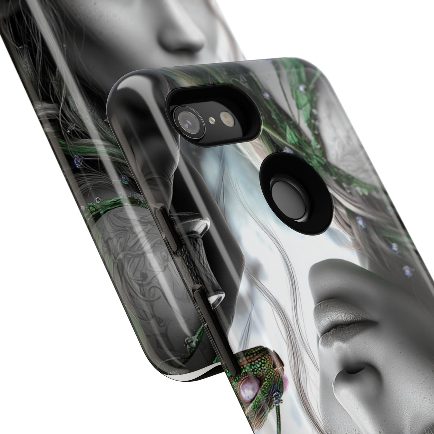 Phone Case with Enchanted Fairy Design, Phone Cover, Magical Gift for Women, Boho Style, Nature Lovers, Unique Art