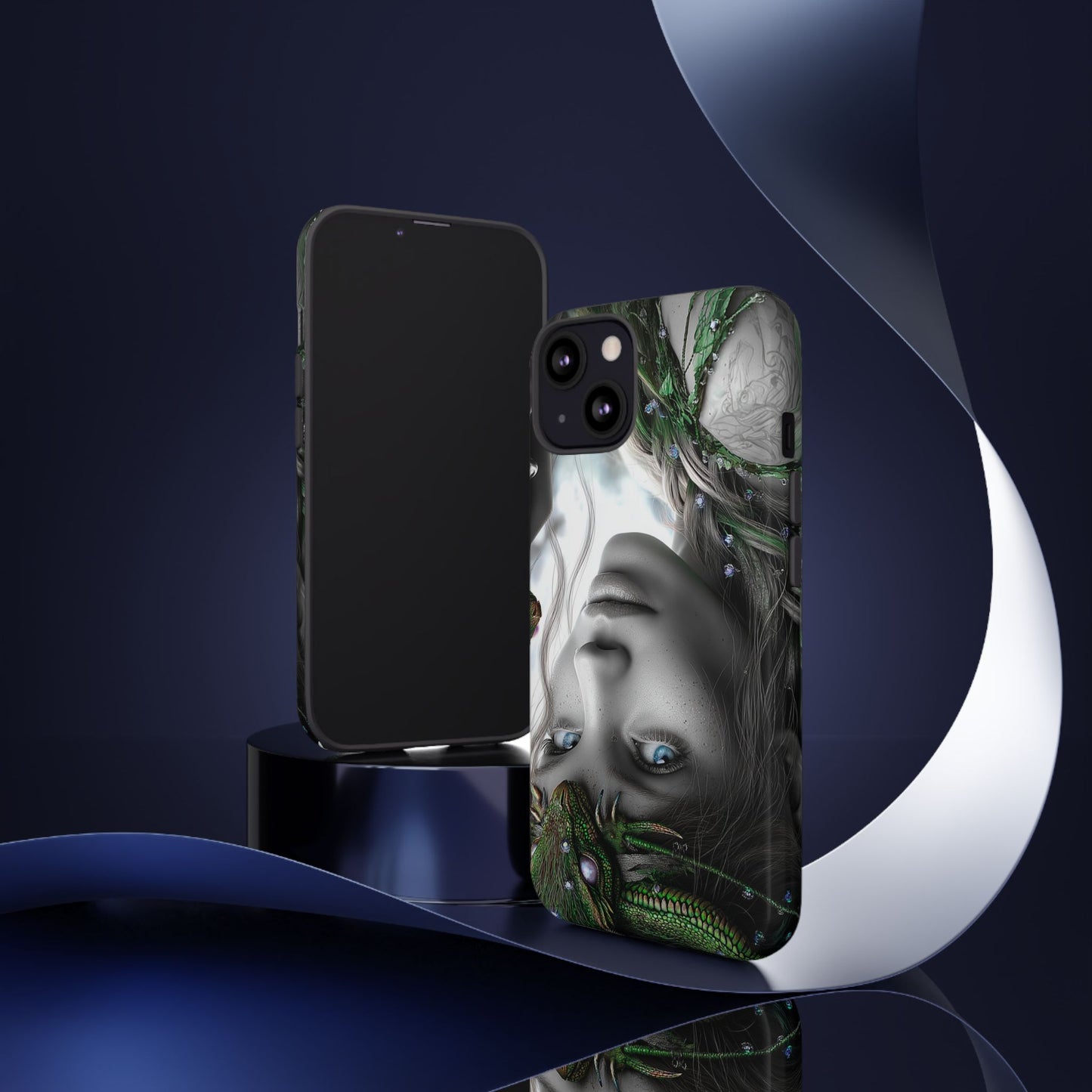Phone Case with Enchanted Fairy Design, Phone Cover, Magical Gift for Women, Boho Style, Nature Lovers, Unique Art