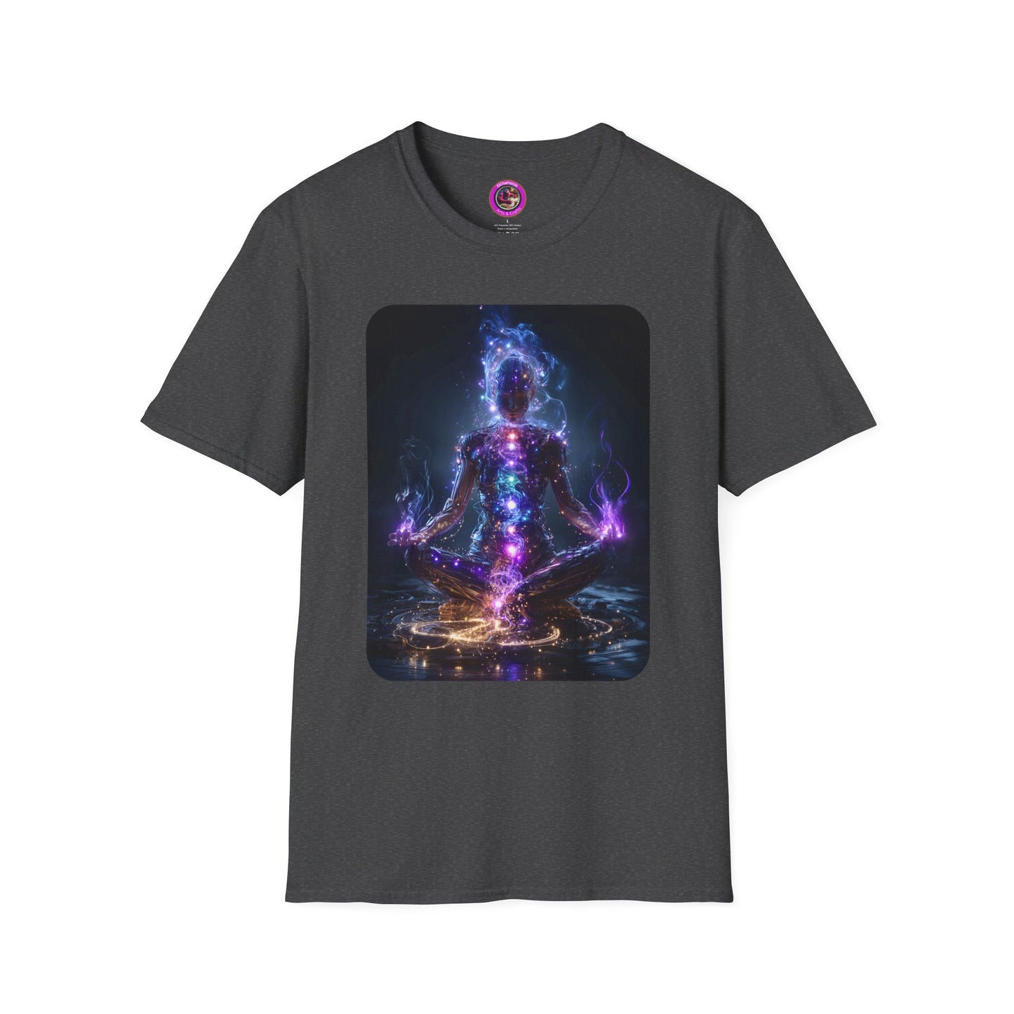 Chakras T-Shirt, Energy Healing Tee, Spiritual Top, Meditation Shirt, Yoga Clothing, Reiki Apparel
