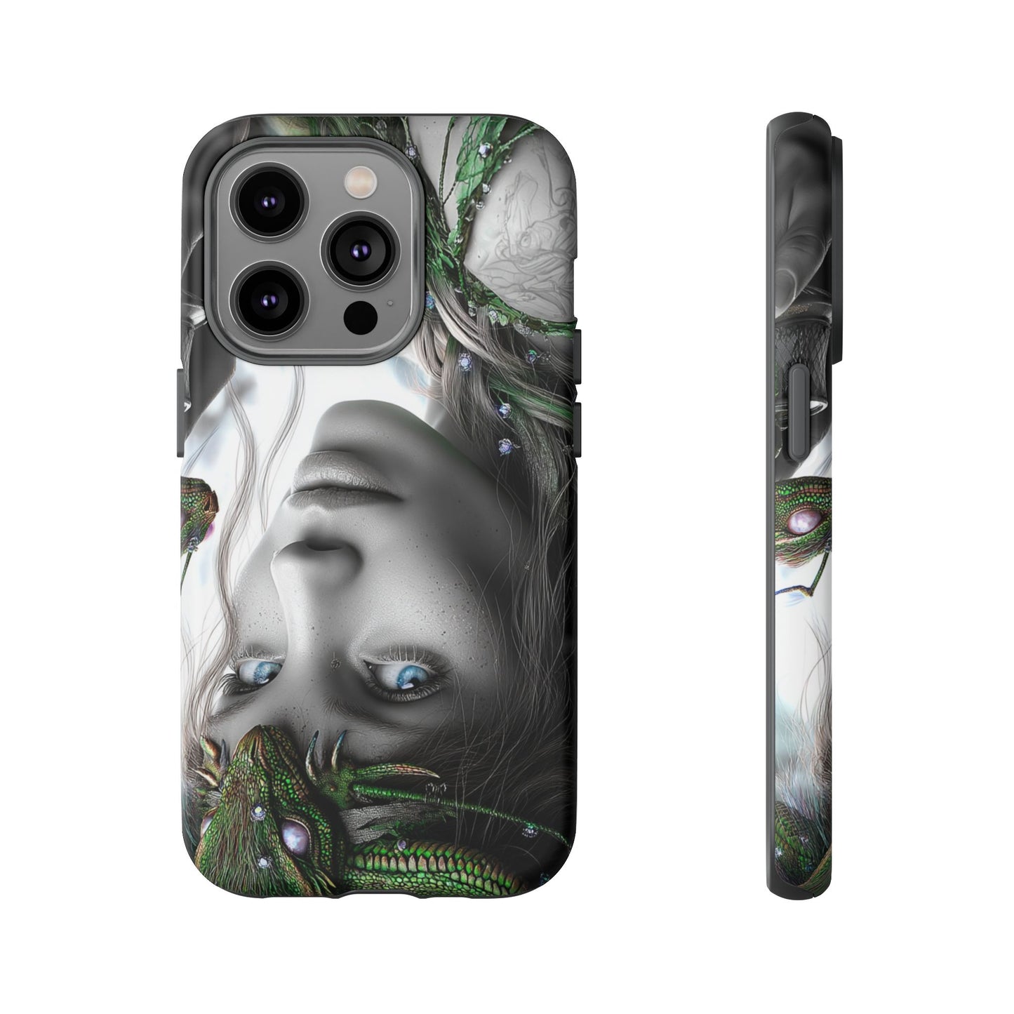 Phone Case with Enchanted Fairy Design, Phone Cover, Magical Gift for Women, Boho Style, Nature Lovers, Unique Art