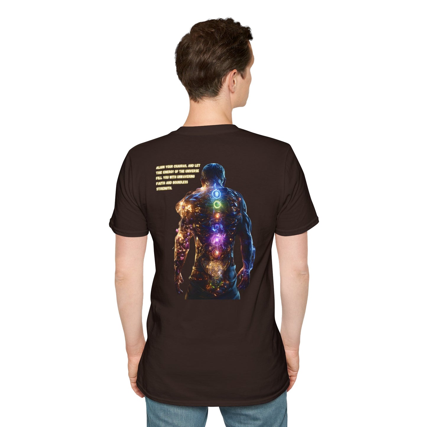 Chakras T-Shirt, Energy Healing Tee, Spiritual Top, Meditation Shirt, Yoga Clothing, Reiki Apparel