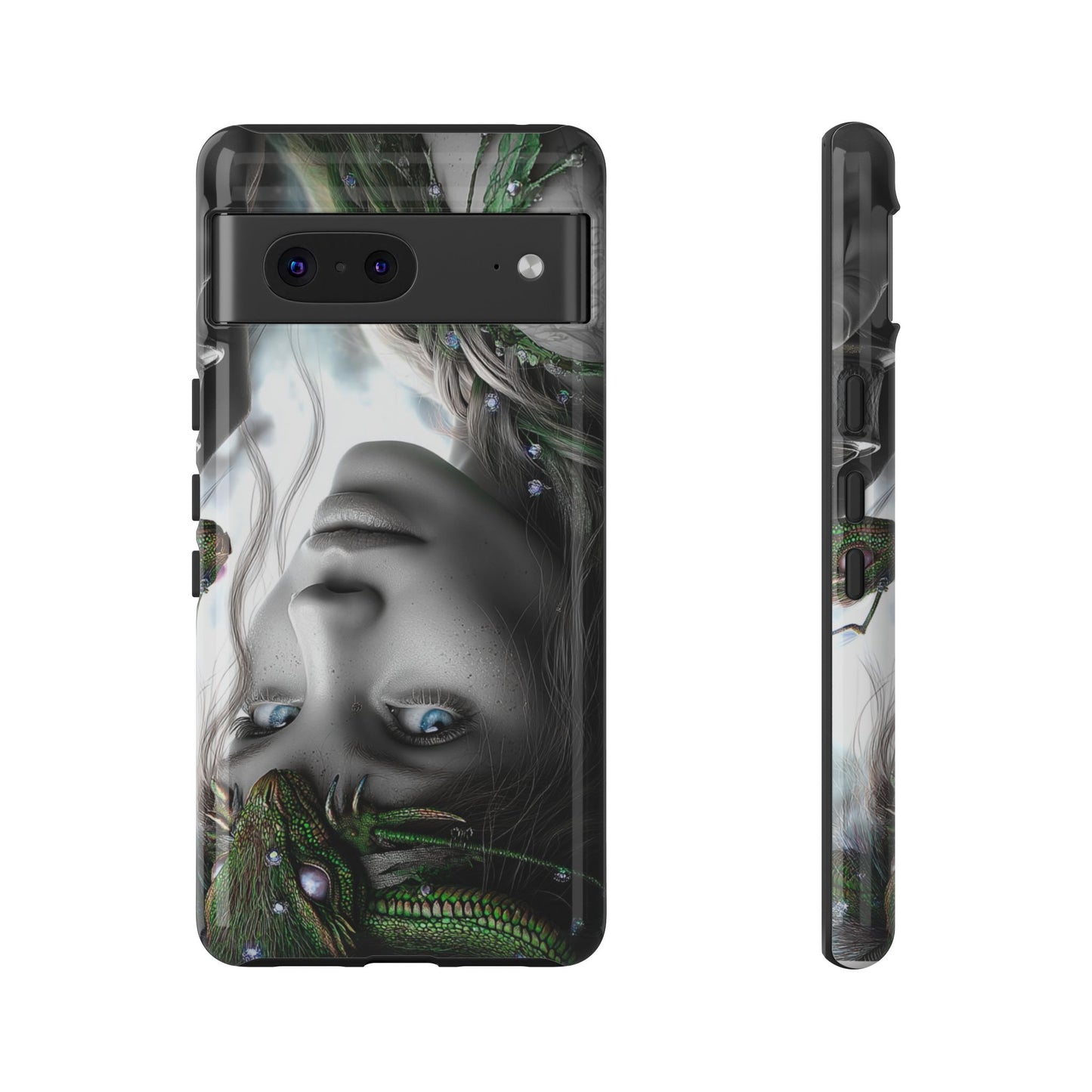 Phone Case with Enchanted Fairy Design, Phone Cover, Magical Gift for Women, Boho Style, Nature Lovers, Unique Art