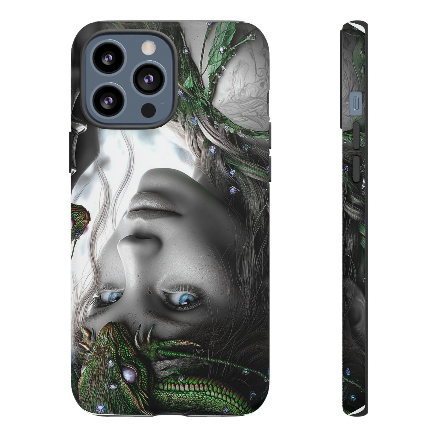 Phone Case with Enchanted Fairy Design, Phone Cover, Magical Gift for Women, Boho Style, Nature Lovers, Unique Art