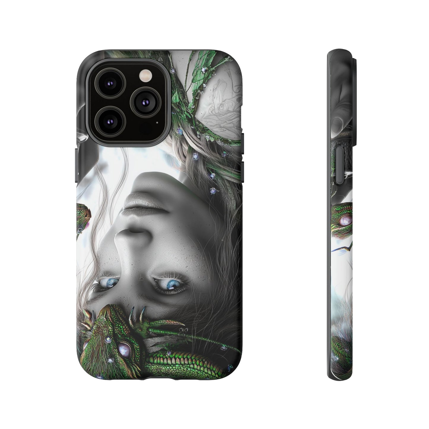 Phone Case with Enchanted Fairy Design, Phone Cover, Magical Gift for Women, Boho Style, Nature Lovers, Unique Art