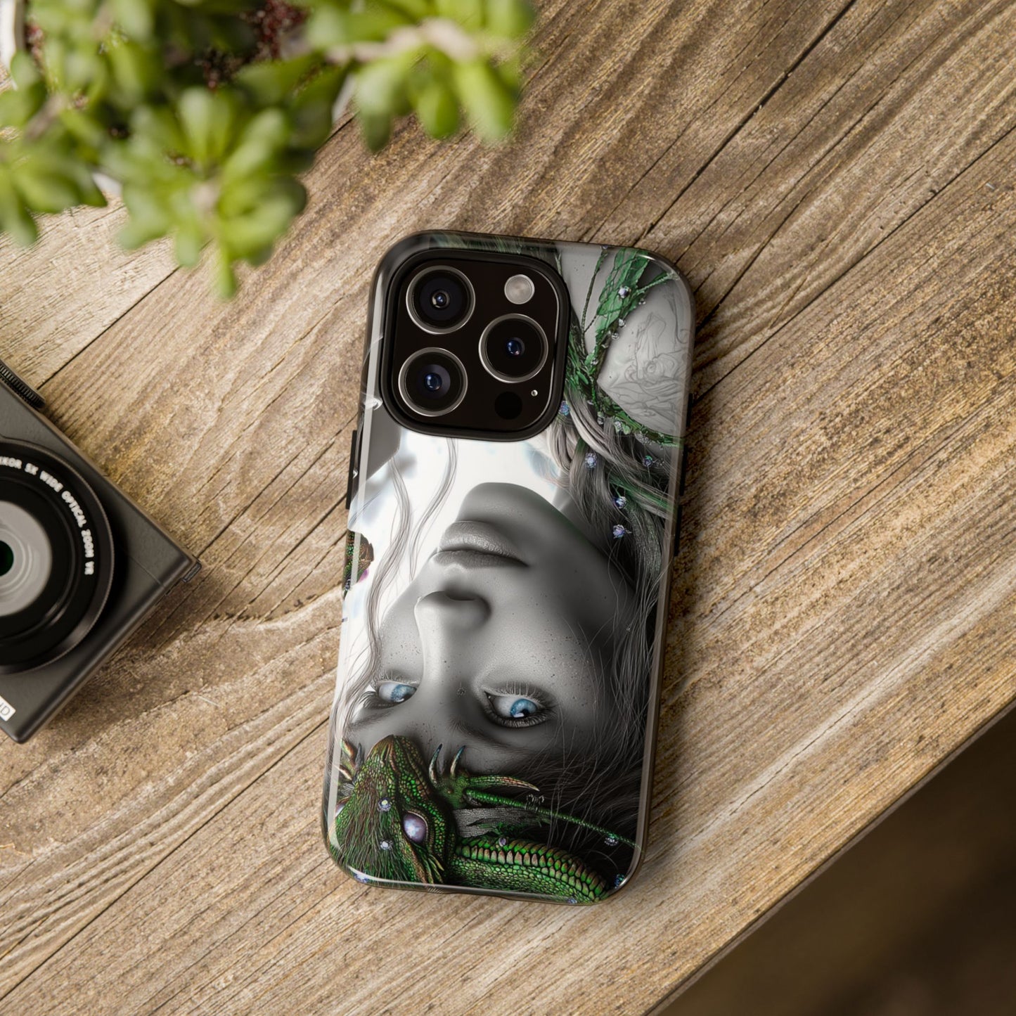 Phone Case with Enchanted Fairy Design, Phone Cover, Magical Gift for Women, Boho Style, Nature Lovers, Unique Art