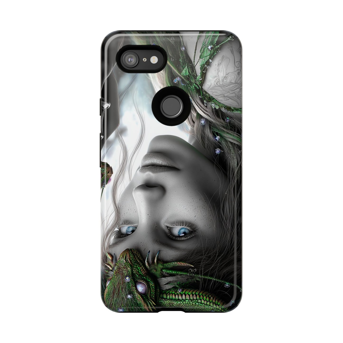 Phone Case with Enchanted Fairy Design, Phone Cover, Magical Gift for Women, Boho Style, Nature Lovers, Unique Art